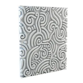 Gypsum panel from art relief 4